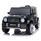 Mercedes-Benz AMG G63, 12V Electric Kids' Ride On Car with Parental Remote Control, LED lights, Leather Seat and MP3- Kids On Wheelz Kids On Wheelz