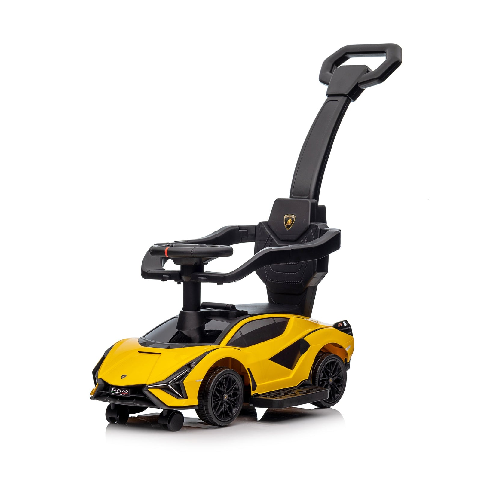 Lamborghini SIAN Push Car Pedal Ride On Car with Music and Lights