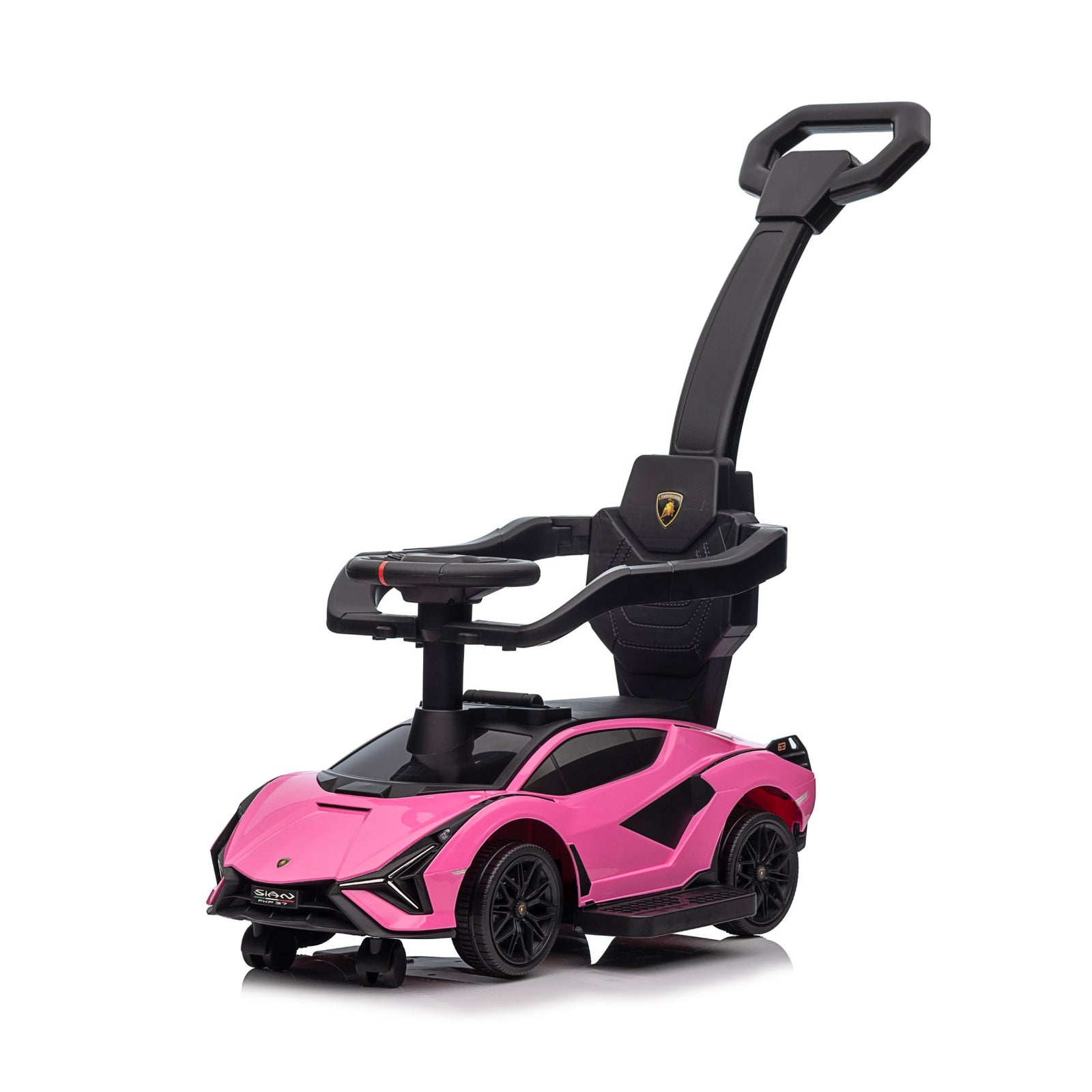 Lamborghini SIAN Push Car Pedal Ride On Car with Music and Lights