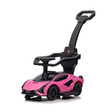 Lamborghini SIAN Push Car Pedal Ride On Car with Music and Lights, Licensed