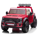 2 Seaters 24V Licensed Ford Super Duty F450 Electric Kids' Ride On Car with Parental Remote Control Perfect Gift - Kids On Wheelz