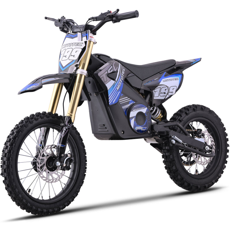 MotoTec 1800w Pro 48V/13Ah Lithium Electric Dirt Bike For Kids