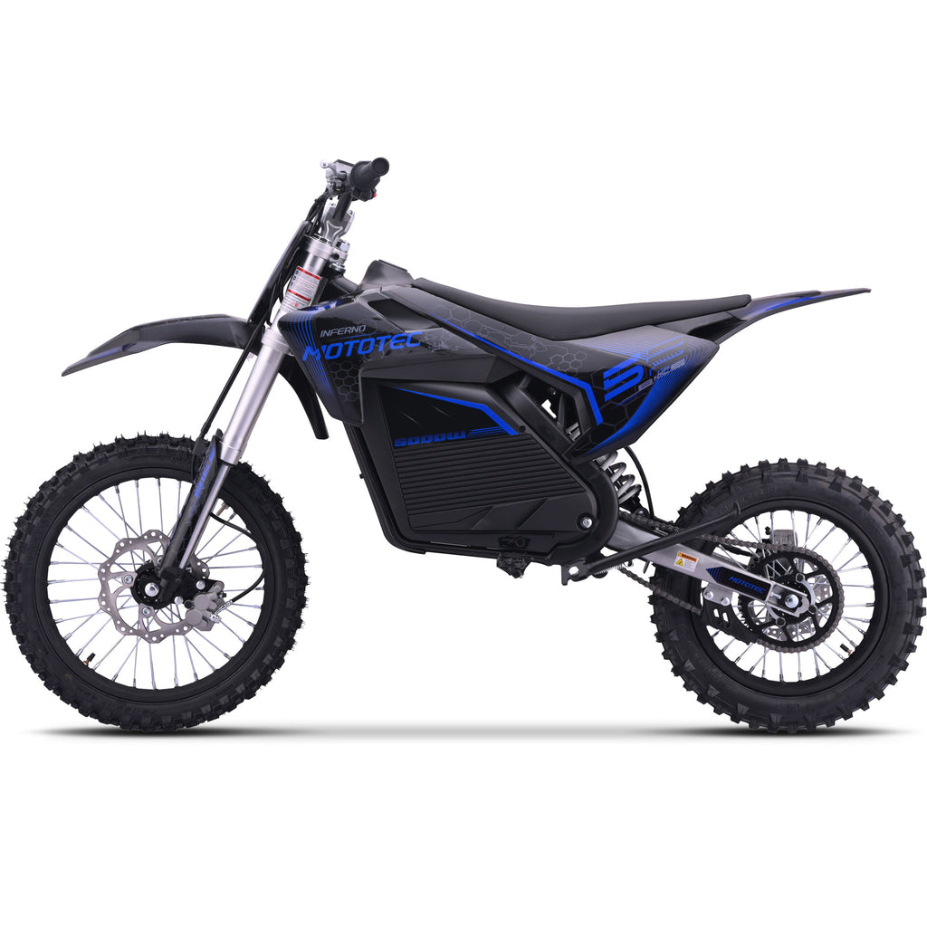 MotoTec 72v 5000w Pro Electric Dirt Bike Lithium – Kids On Wheelz