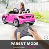 Aosom 12V Kids Ride-On Car Toy with Remote Control