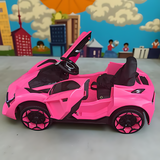 Lamborghini Style NEL-603 Kids 12V Electric Ride on Car Pink