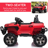 Aosom 2-Seater Kids Ride On Cars, 12V Remote Control Truck Electric Car for Kids