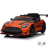 Mercedes-Benz GT3 Kids 12V Electric Ride-On Car Orange