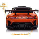 Mercedes-Benz GT3 Kids 12V Electric Ride-On Car Orange