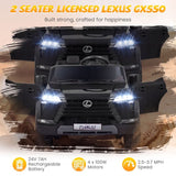 Costway 24V Licensed Lexus Kids Ride-On Car Toy with Remote Control