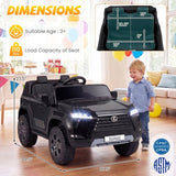 Costway 24V Licensed Lexus Kids Ride-On Car Toy with Remote Control