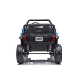 UTV Buggy S612 24V 4x4 Two Seater Kid Ride on Car Rubber Wheel Blue