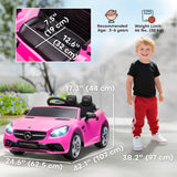 Aosom 12V Kids Ride-On Car Toy with Remote Control