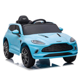 Aston Martin DBX S310 Kids 12V Electric Ride on Car Blue