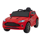 Aston Martin DBX S310 Kids 12V Electric Ride on Car Red