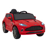 Aston Martin DBX S310 Kids 12V Electric Ride on Car Red