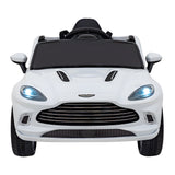 Aston Martin DBX S310 Kids 12V Electric Ride on Car White