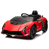 Lamborghini Autentica S319 Kids 12V Electric Ride on Car Red