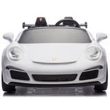 Licensed RUF CTR3 S322 24V 4x4 Two Seater Ride on Car Leather Seat Rubber Wheel