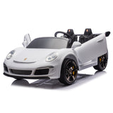 Licensed RUF CTR3 S322 24V 4x4 Two Seater Ride on Car Leather Seat Rubber Wheel