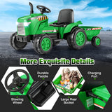 Zoom Buggeez Tractor S617 Kids 12V Electric Ride on Car Green