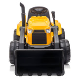 Excavator Digger S617 Kids 12V Ride on Tractor Yellow