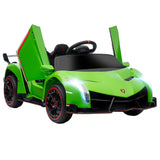 Aosom 12V Electric Lamborghini  Ride on Car Kids Ride-on Toy for Boys and Girls with Remote Control