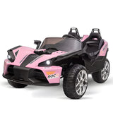 Racing Sport Slingshot JC888 Kids 12V Two Seater Ride on Car Pink