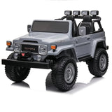 Licensed Toyota Fj-40 S316 24V 4x4 DELUXE Two Seater Ride on Car Leather Seat Rubber Wheel