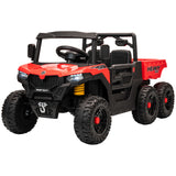 Qaba 24V Kids Ride-On Truck Toy with Remote Control