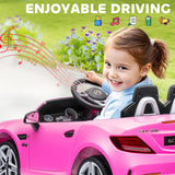 Aosom 12V Kids Ride-On Car Toy with Remote Control