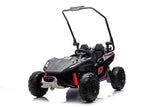 Thunder X Pro Kids 2-Seater Ride-On Buggy Black