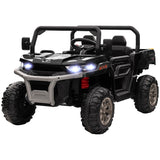Aosom 12V Kids Ride-On Truck Toy with Remote Control