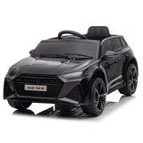 Audi RS6 ZB-2118 Kids 12V Electric Ride on Car Black