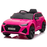 Audi RS6 ZB-2118 Kids 12V Electric Ride on Car Pink
