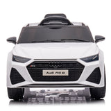Audi RS6 ZB-2118 Kids 12V Electric Ride on Car White