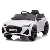 Audi RS6 ZB-2118 Kids 12V Electric Ride on Car White