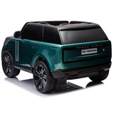 Licensed Range Rover ZB-998 Matte Edition 24V DELUXE Two Seater Ride on Car Leather Seat Rubber Wheel