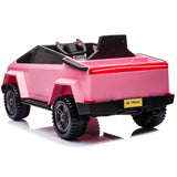 Tesla Cyber Truck Style ZB-2102 Kids 12V Electric Ride on Car Pink