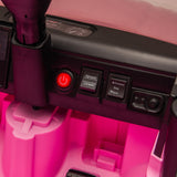 Dodge RAM 3500 ZB-2577 Kids 12V Electric Ride on Car Pink