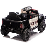 Police Dodge RAM 3500 ZB-2577 Kids 12V Electric Ride on Car Black