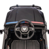 Police Dodge RAM 3500 ZB-2577 Kids 12V Electric Ride on Car Black