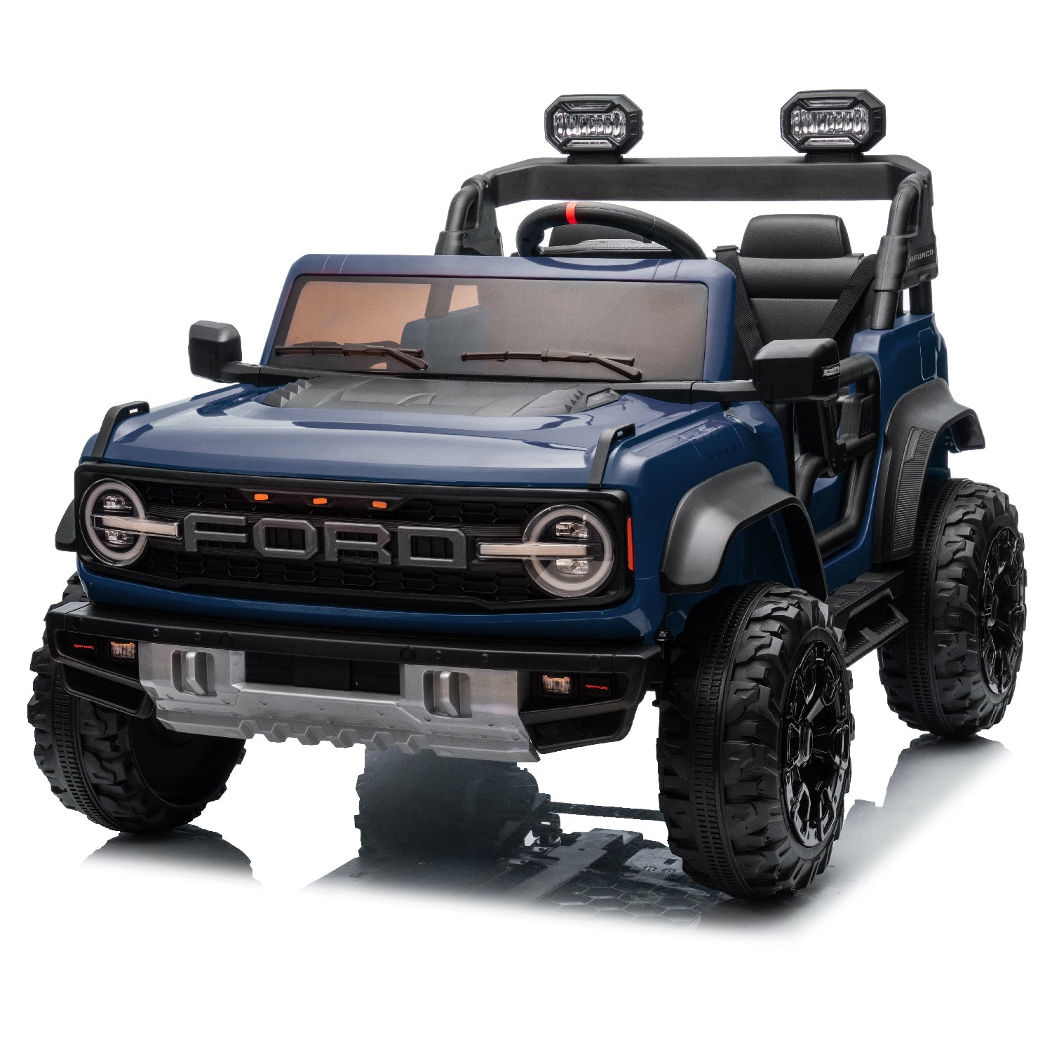 Ford Bronco Raptor 24V 2-Seater Electric Ride-On Car – Parental Remote