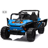 R1250 12v Buggy Ride-On Car, 2WD UTV Buggy Electric Car with Parental Remote Control, Working Doors and LED Lights