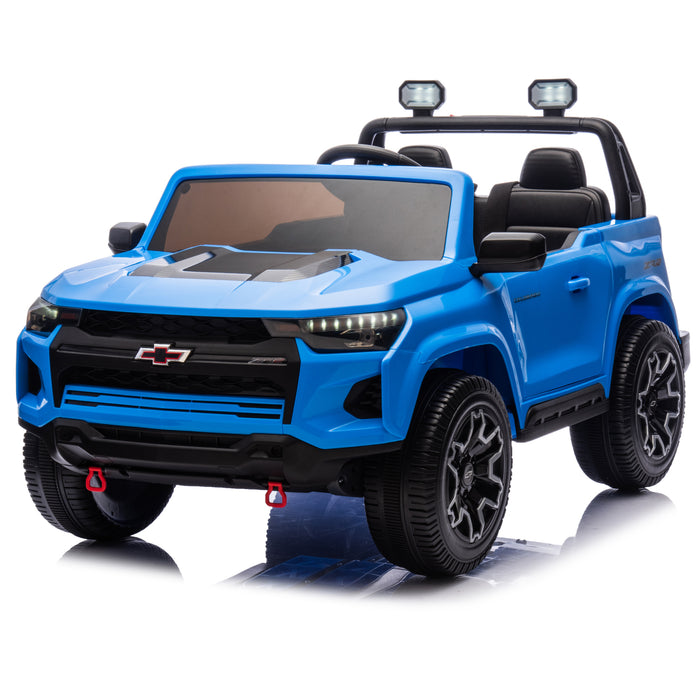 Chevrolet Colorado ZR2 24V Ride-On Truck for Kids – Licensed 2-Seater Electric Pickup with Remote & MP3