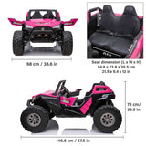 Dune Buggy 24v 2 Seater Off-Road UTV Electric Motorized Kids' Ride-on Car Parental Remote Control- Kids On Wheelz