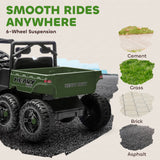 Qaba 24V Kids Ride-On Truck Toy with Remote Control