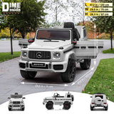 Mercedes Benz AMG G63 24V Kids Ride On Car One Seater  with Parental Remote Control, LED Lights, Leather Seat and MP3, Licensed