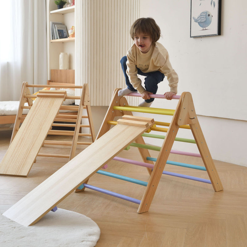 Olive - Pikler Triangle Ladder and Climber Slide - Multiple Sizes ...