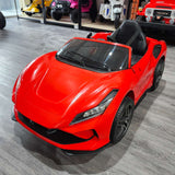 Ferrari Style F8 Kids 12V Electric Ride on Car