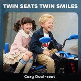 Qaba 24V Kids Ride-On ATV Toy with 2 Seats